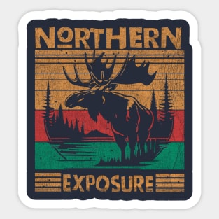 Retro - Northern Exposure Sticker